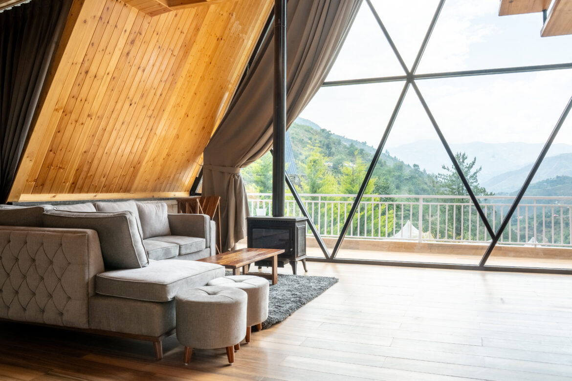 Luxury A-Frame Double